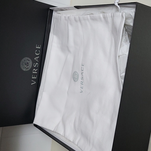 NWT Versace Medusa Western Cage Pumps - Picture 4 of 12